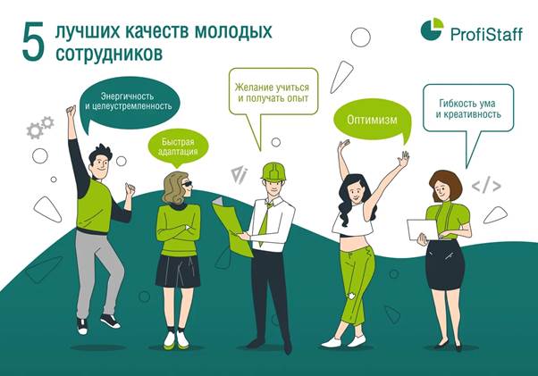 5 лучших качеств молодых специалистов