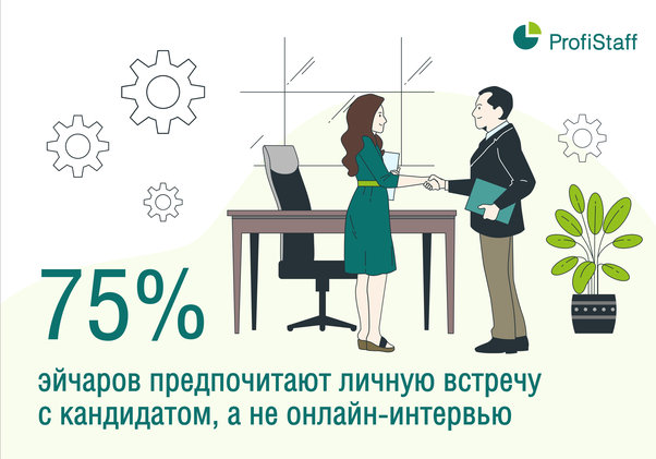 Личная встреча вместо онлайн-интервью